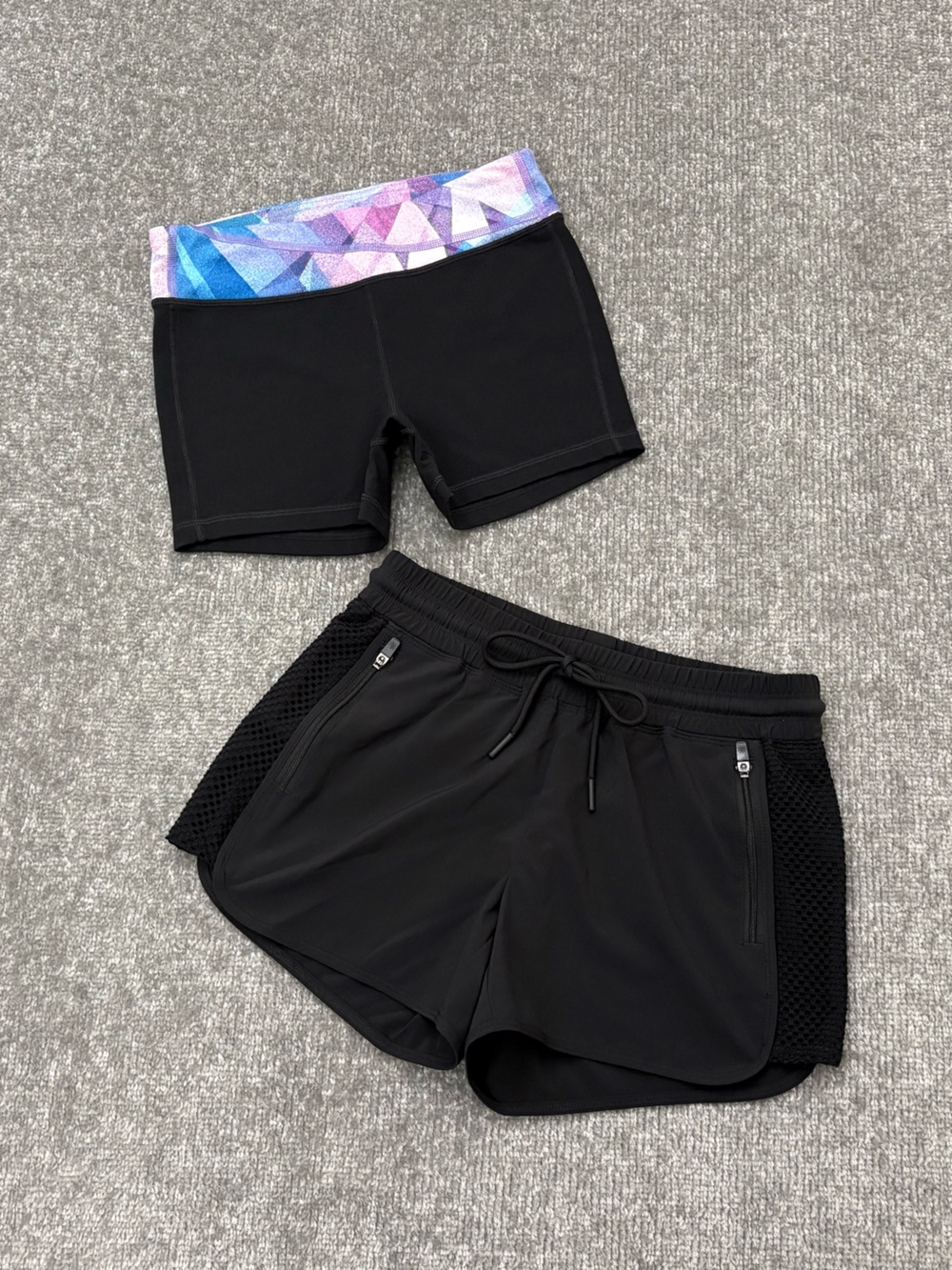 Athleta Girl's Size 12 Shorts Bundle Two Pairs Athletic Shorts